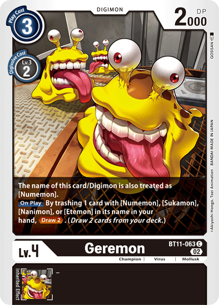 Geremon, BT11-063