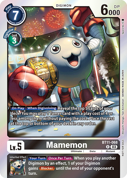 Mamemon, BT11-068-p1