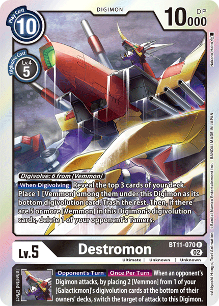 Destromon, BT11-070