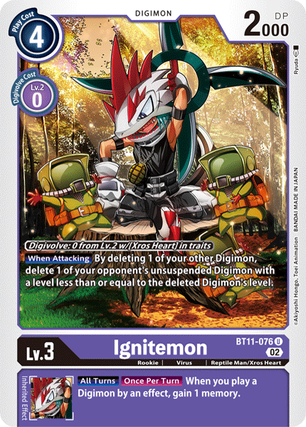 Ignitemon, BT11-076