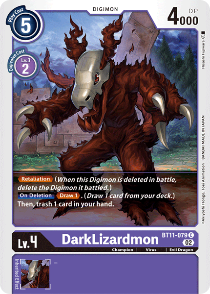 DarkLizardmon, BT11-079