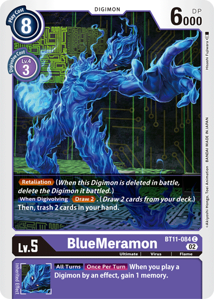 BlueMeramon, BT11-084