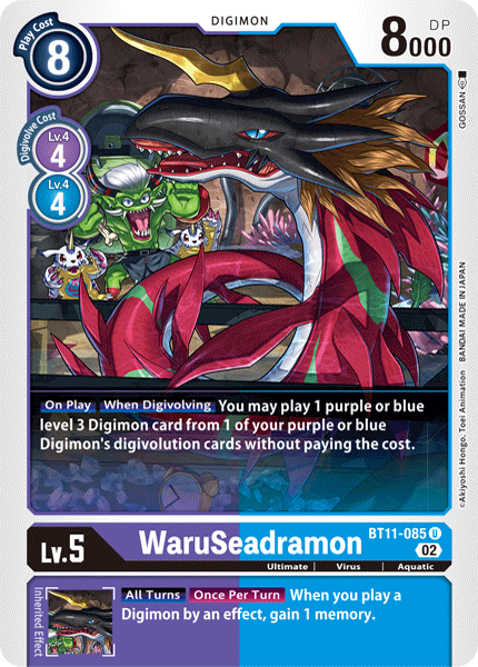 WaruSeadramon, BT11-085