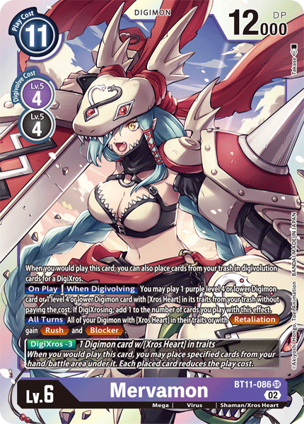 Mervamon, BT11-086