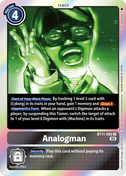 Analogman, BT11-092