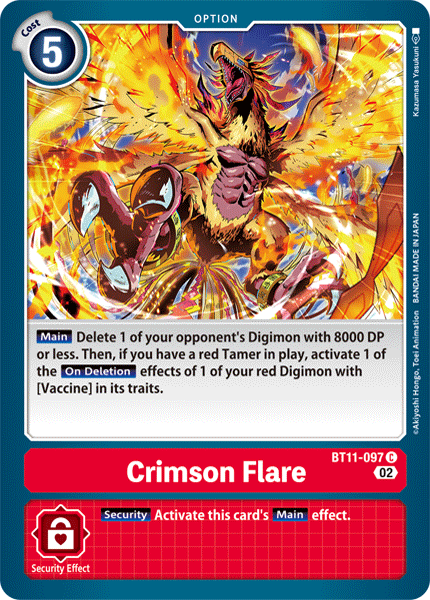 Crimson Flare, BT11-097