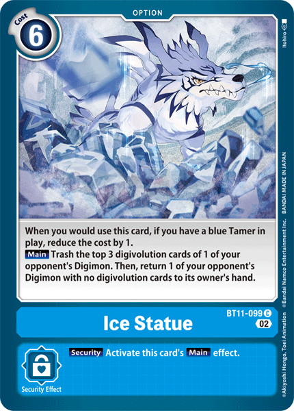 Ice Statue, BT11-099