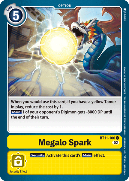 Megalo Spark, BT11-100