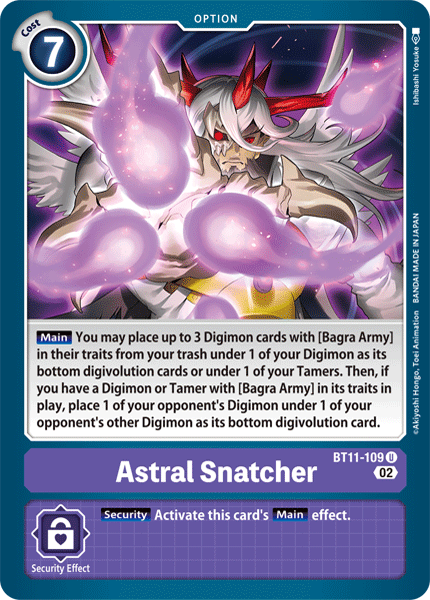 Astral Snatcher, BT11-109