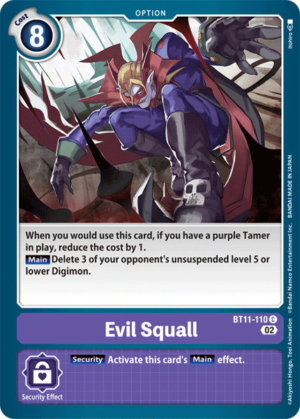 Evil Squall, BT11-110