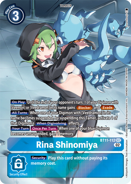 Rina Shinomiya, BT11-112-p1