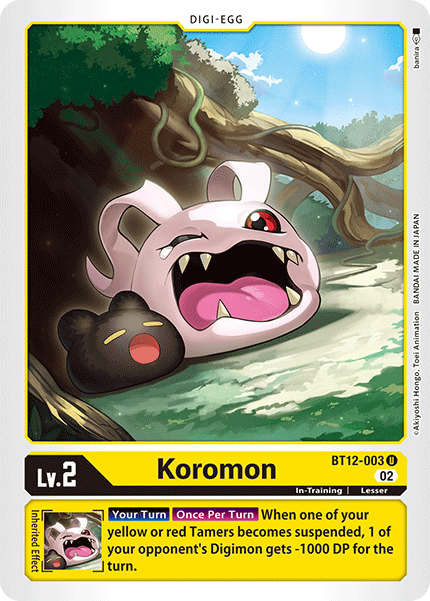 Koromon, BT12-003
