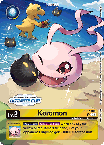 Koromon, BT12-003-p1