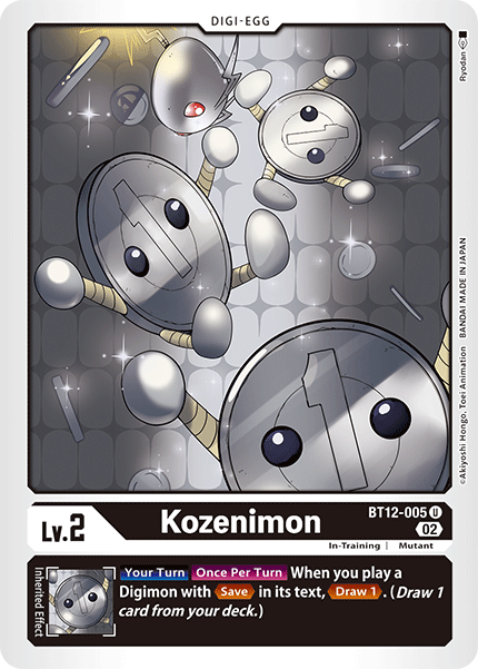 Kozenimon, BT12-005
