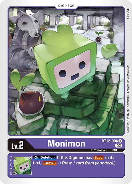 Monimon, BT12-006