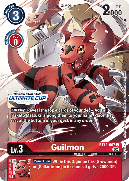 Guilmon, BT12-007-p1