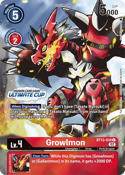 Growlmon, BT12-010-p1