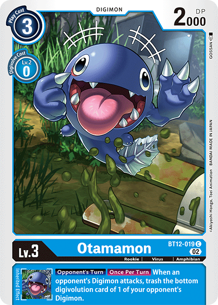 Otamamon, BT12-019