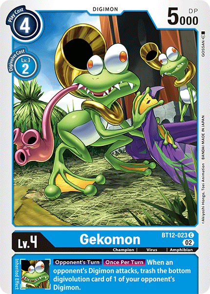 Gekomon, BT12-023