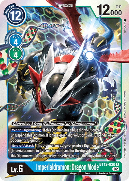 Imperialdramon: Dragon Mode, BT12-030