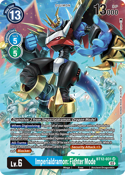 Imperialdramon: Fighter Mode, BT12-031-p1