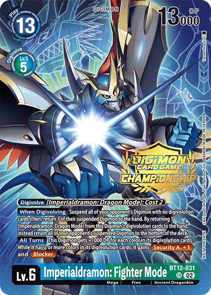 Imperialdramon: Fighter Mode, BT12-031-p5