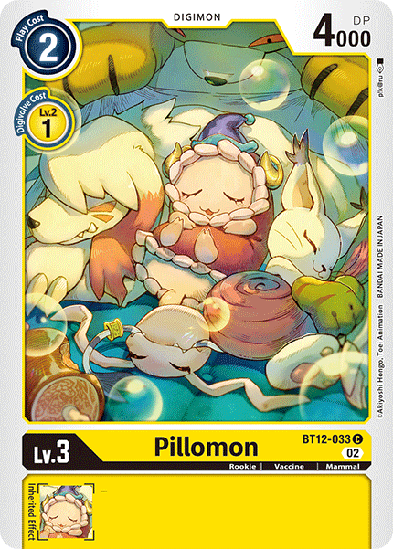 Pillomon, BT12-033