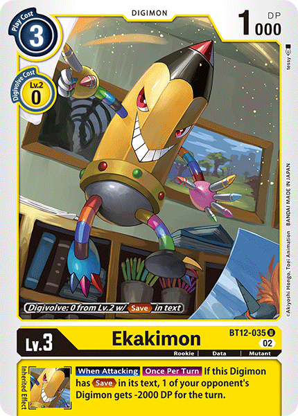 Ekakimon, BT12-035