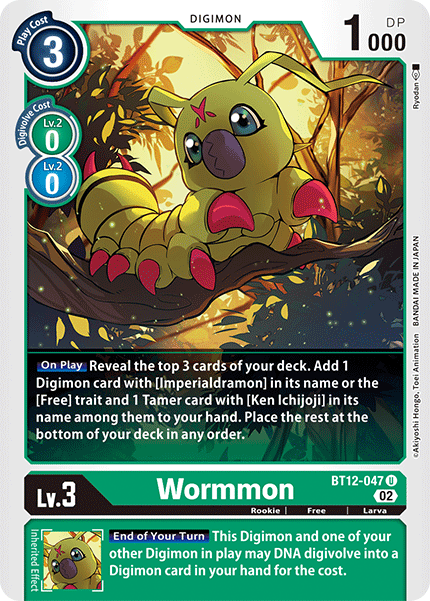 Wormmon, BT12-047