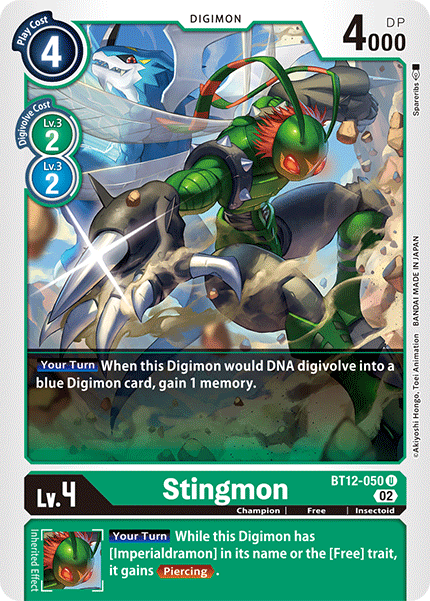 Stingmon, BT12-050