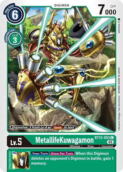 MetallifeKuwagamon, BT12-053