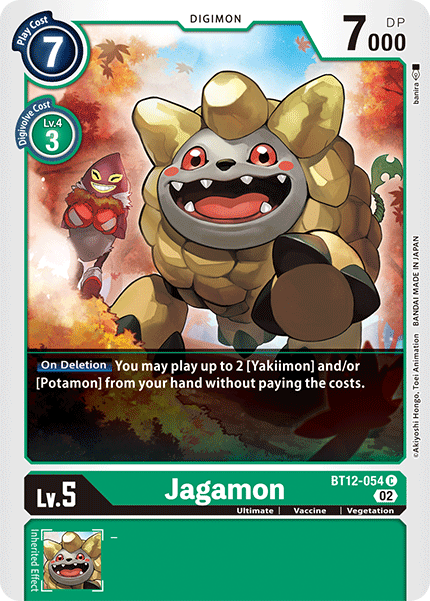 Jagamon, BT12-054