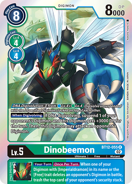 Dinobeemon, BT12-055