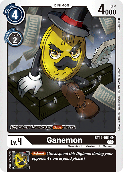 Ganemon, BT12-061