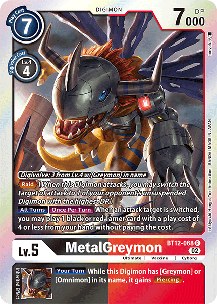 MetalGreymon, BT12-068