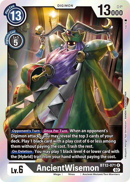 AncientWisemon, BT12-071
