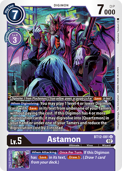 Astamon, BT12-081