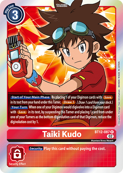 Taiki Kudo, BT12-087
