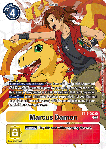 Marcus Damon, BT12-092-p1