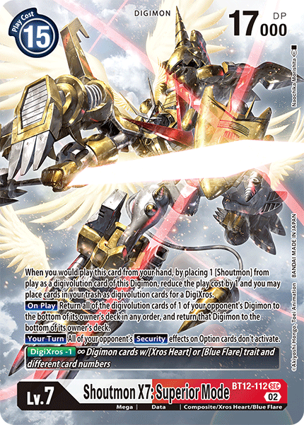 Shoutmon X7: Superior Mode, BT12-112-p1
