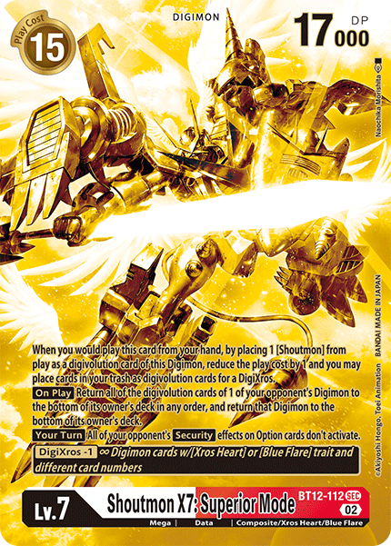 Shoutmon X7: Superior Mode, BT12-112-p2