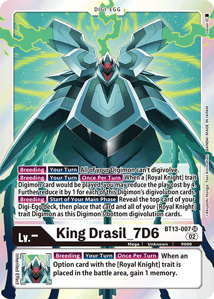 King Drasil_7D6, BT13-007