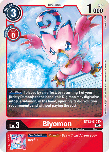 Biyomon, BT13-010