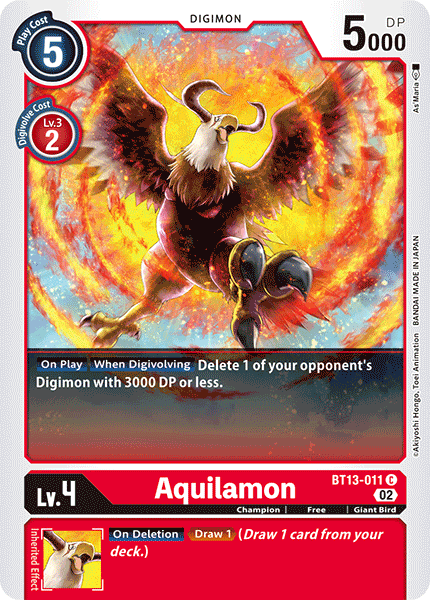 Aquilamon, BT13-011