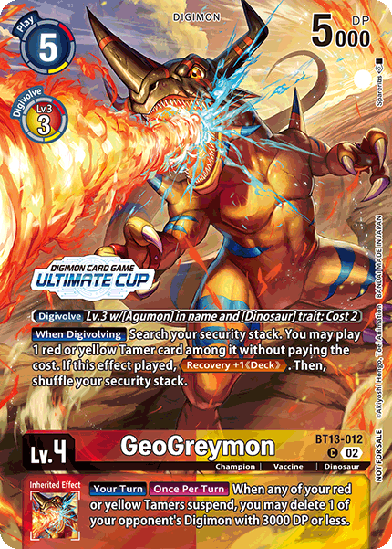 GeoGreymon, BT13-012-p1