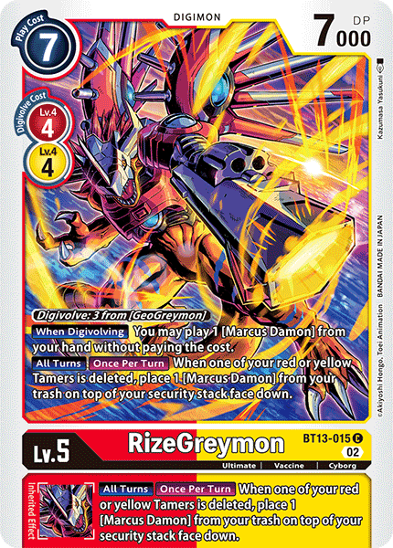 RizeGreymon, BT13-015