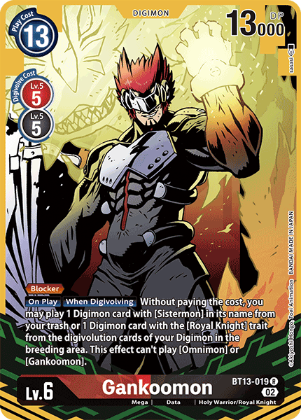 Gankoomon, BT13-019-p1