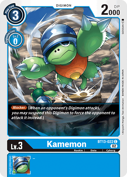 Kamemon, BT13-022