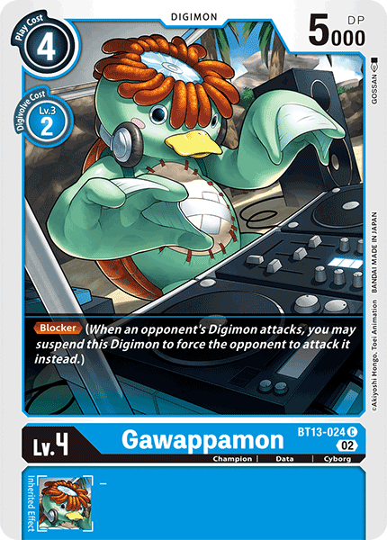 Gawappamon, BT13-024