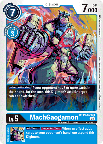 MachGaogamon, BT13-029